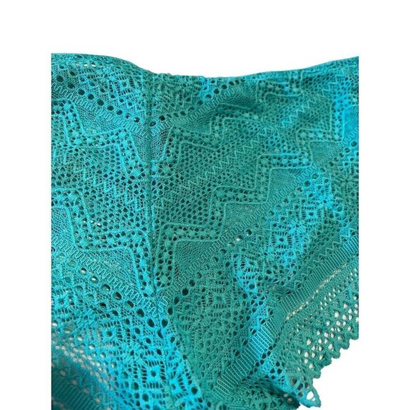 Etam Women's Green Lace Small Sublime Shorty Panties. - Picture 2 of 6